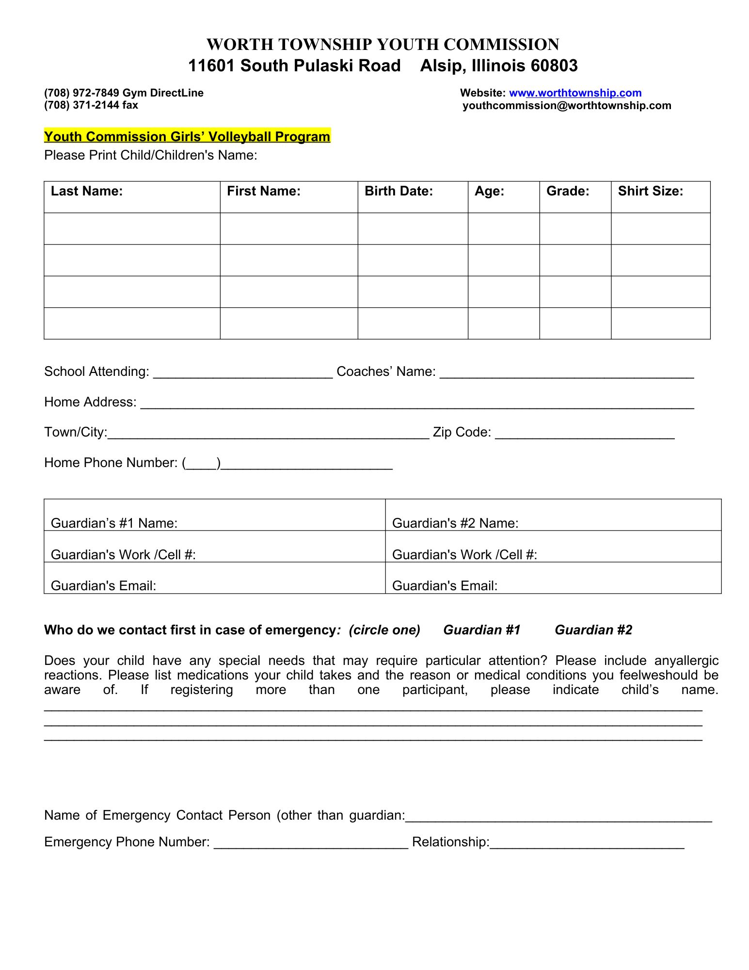 volleyball-registration-form-with-waiver