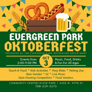Costumes, Pumpkin, Candy, Oh My event October 7 and 8, 2026, from 6 to 7:30 PM at Oak View Center. Resident fee $20 and non-resident fee $25.