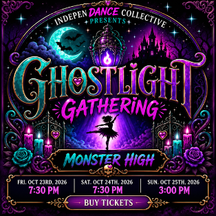 Ghostlight Gathering: Monster High Halloween dance production presented by the Oak Lawn Park District IndepenDANCE Collective.